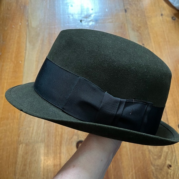 Vintage Royal Stetson Fedora Hat Size 7 1/8 - Picture 2 of 8